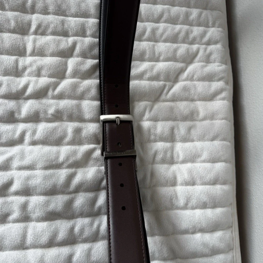 Nike Reversible Genuine Bonded Leather‎ Belt Sz 40 Black/brown Casual Business
